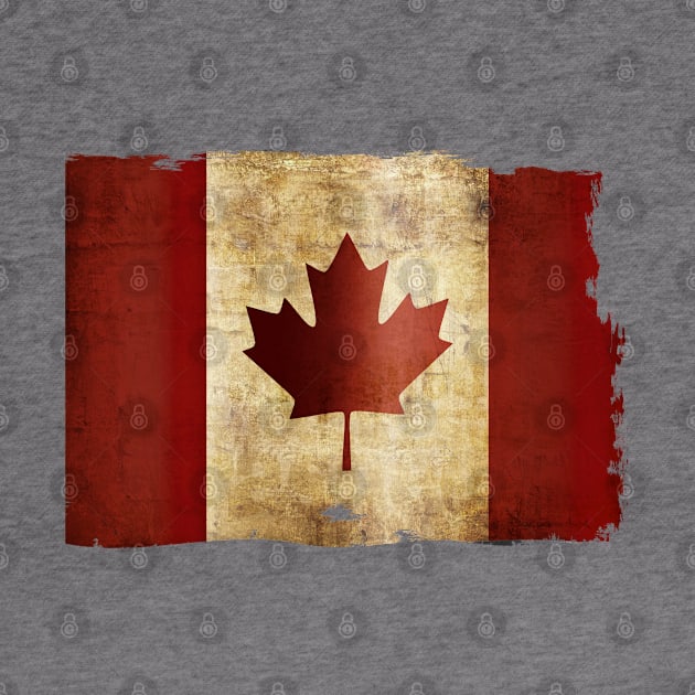 Flag of Canada / Grunge by pASob